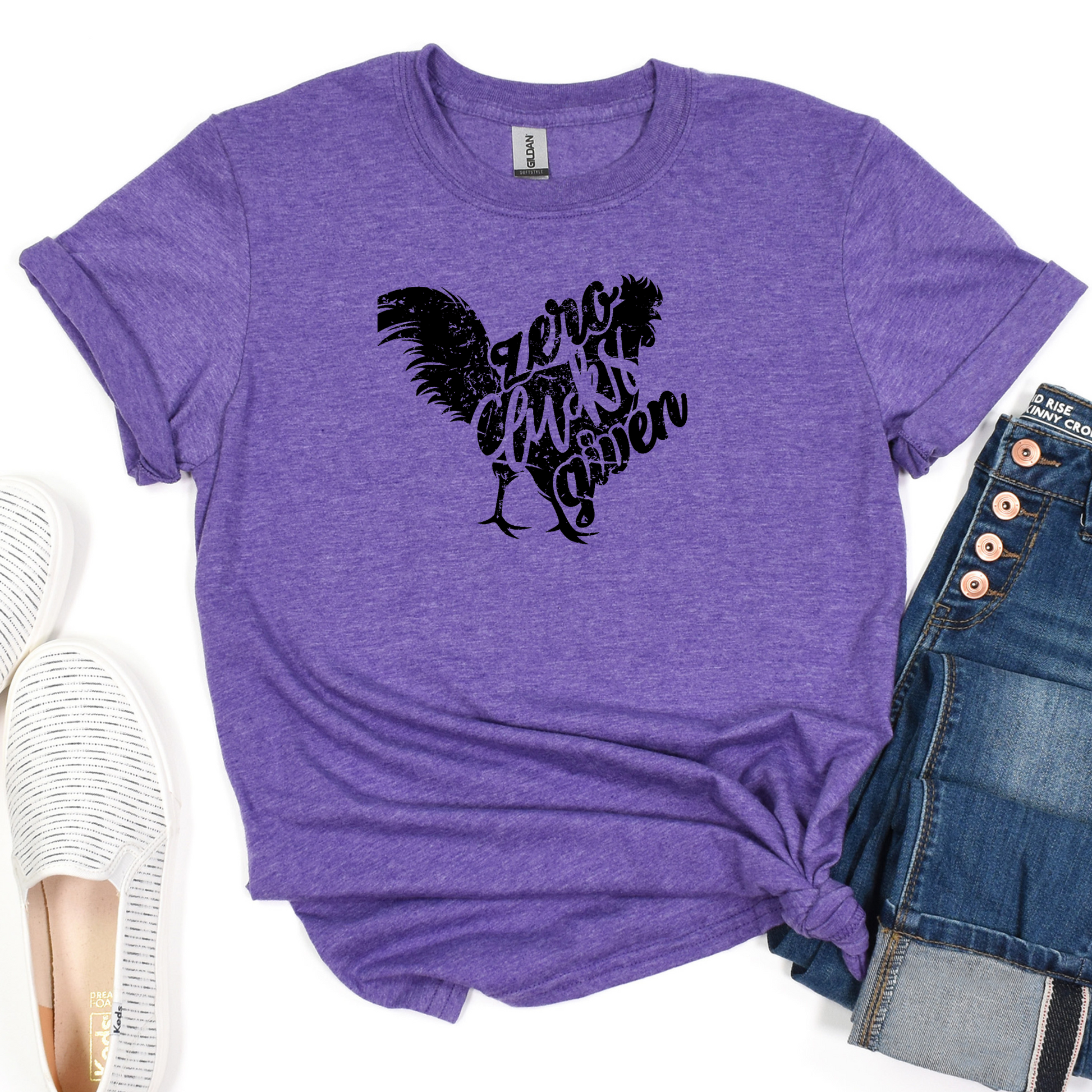witty slogan tee for women