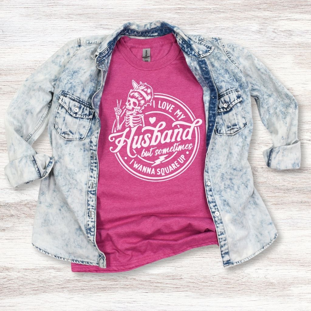 witty and playful womens tee
